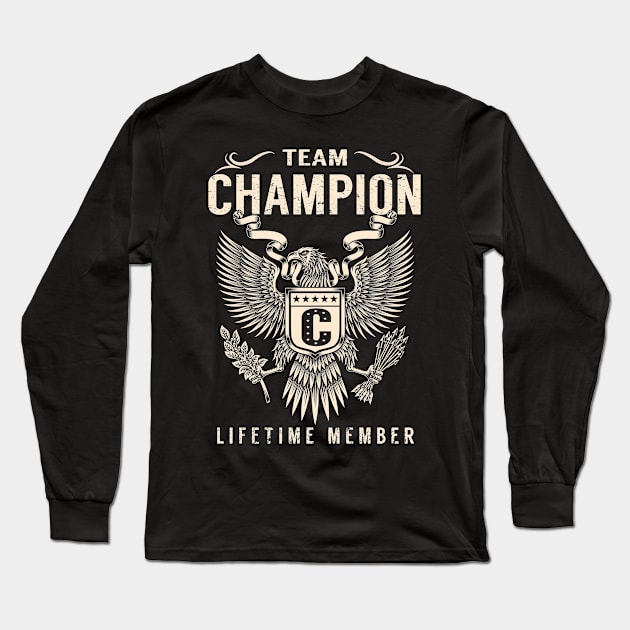 CHAMPION Long Sleeve T-Shirt by Cherlyn